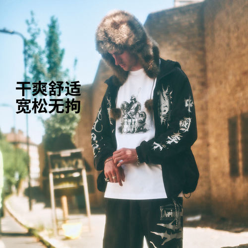 李宁Aries联名宽松哥特休闲外套