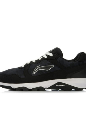 中国李宁正品冬季男子减震防滑耐磨系带运动跑步鞋低帮ARDT021