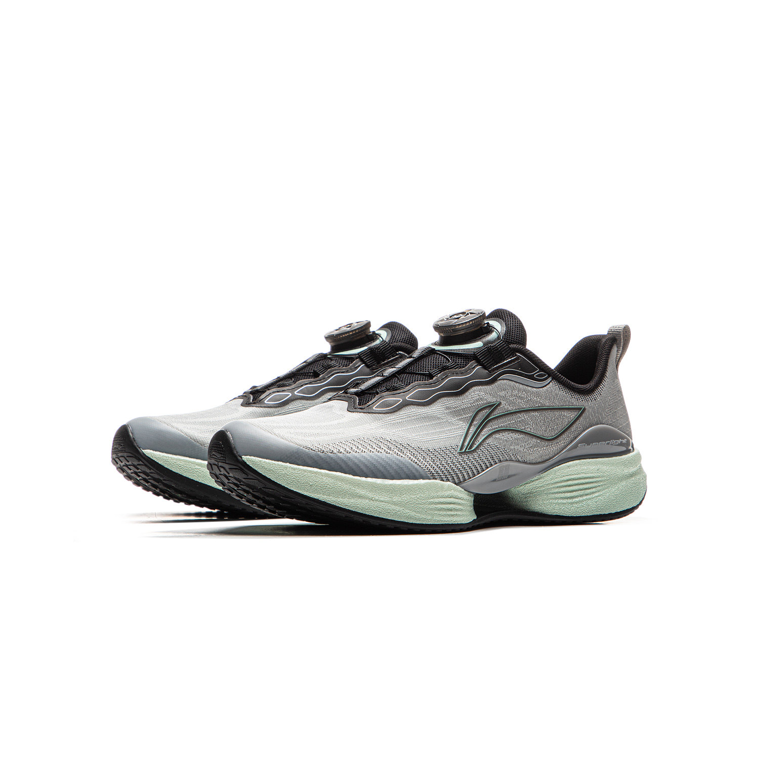 中国李宁男大童超轻22反光缓震防滑轻量高回弹童跑步鞋YKFV020