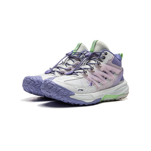 高幫緩震抽繩保暖運(yùn)動鞋 YKEU004 2024新品 中國李寧男大童戶外鞋