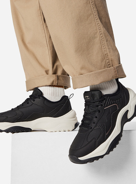 Lining/李宁秋季新款极光WNTR男子加绒保暖经典休闲运动鞋AGCV445