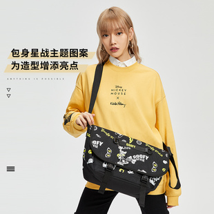 中国李宁潮流星球大战联名男女单肩包斜挎包休闲运动包ABDR520