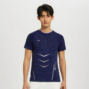 中国李宁羽毛球国家队总决赛速干男女大赛服运动比赛上衣AAYM141