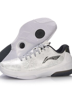 中国李宁闪击3男子低帮CBA赞助款碳板减震运动反弹篮球鞋ABAL053