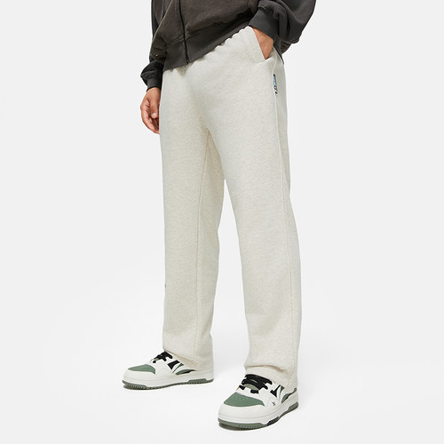 李宁户外直筒男款平口反伍运动裤