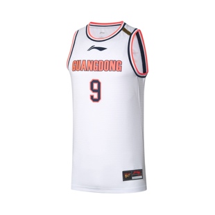 中国李宁CBA广东队易建联球迷版 套头字母背心AAYQ447 比赛上衣无袖