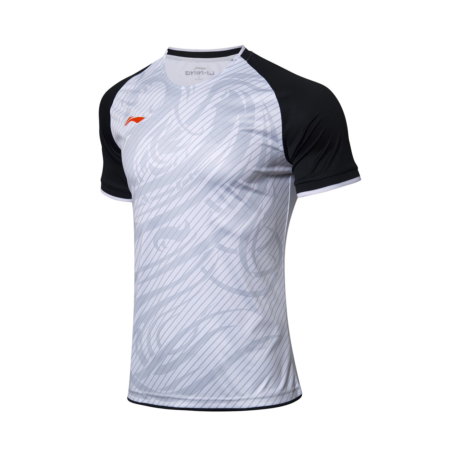 中国李宁比赛上衣足球系列男子球衣透气速干比赛服运动T恤AAYN265