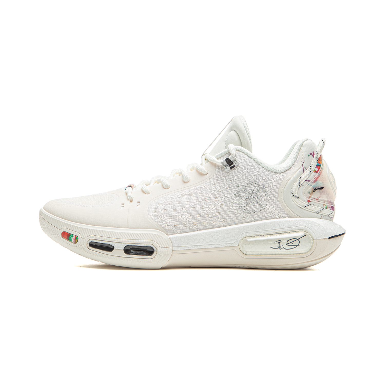 李宁韦德幻影烟花男子篮球场地鞋