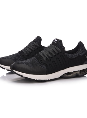 中国李宁女子半掌空气弧跑鞋秋季新款缓震网面透气跑步鞋ARHM104