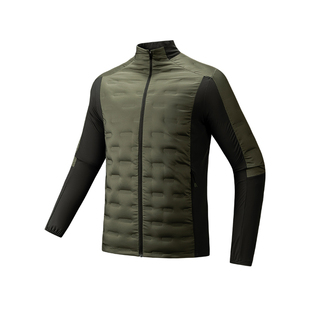 ANTA/安踏冬季新款立领轻薄无缝修身竞速男款羽绒服152445905U