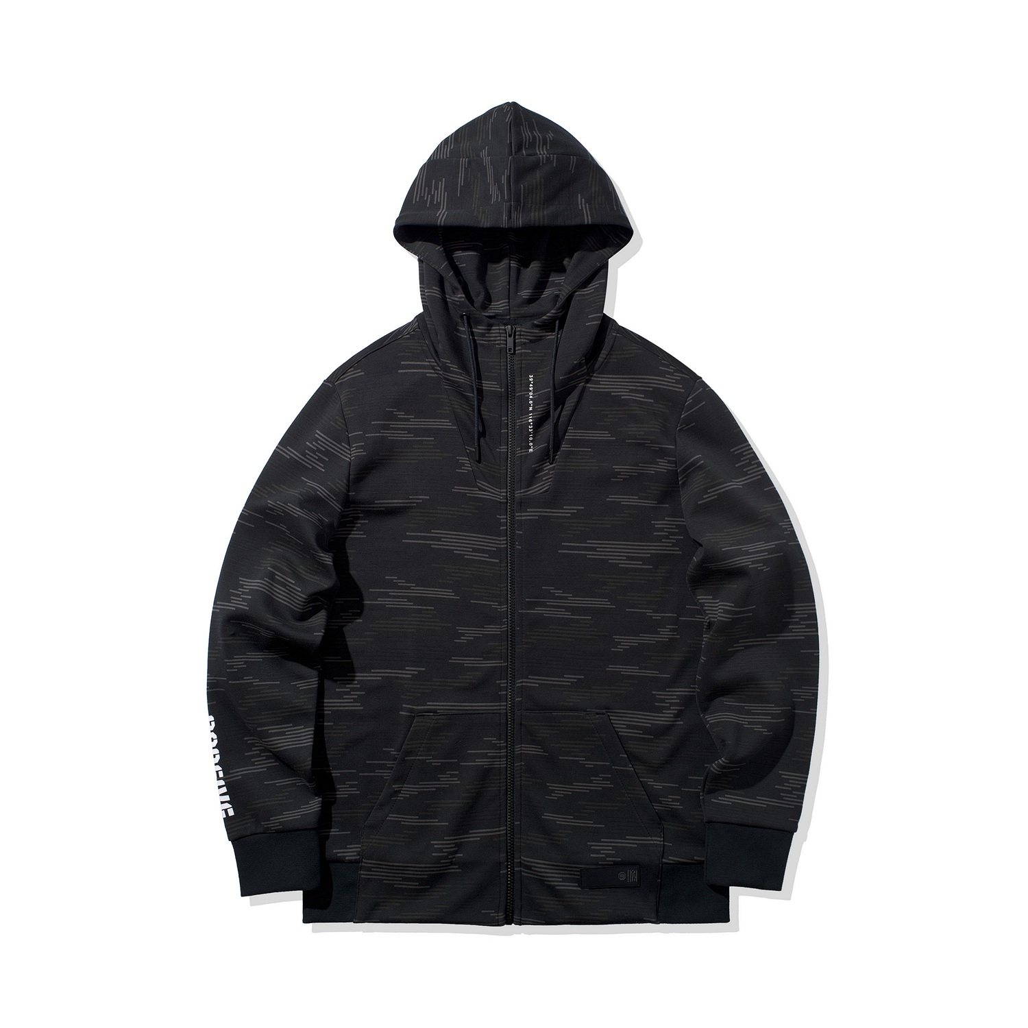 李宁反伍男子连帽保暖篮球外套