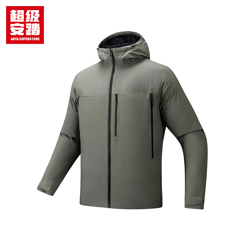安踏户外男子防水透湿羽绒冲锋衣