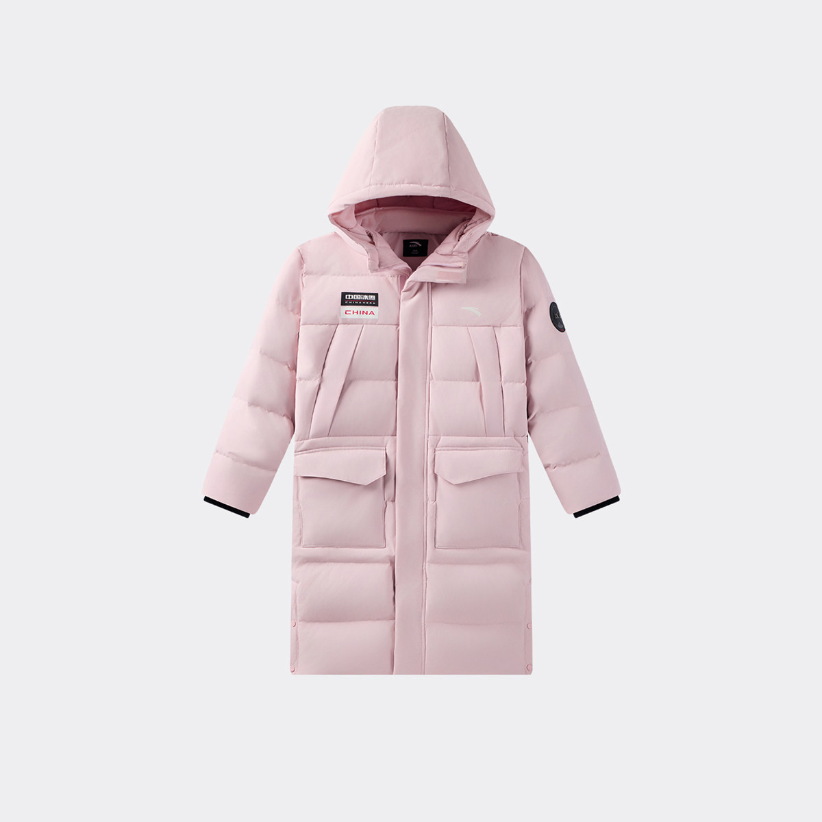 ANTA/安踏冬季新款男女大童户外时尚休闲运动长羽绒服A72547926