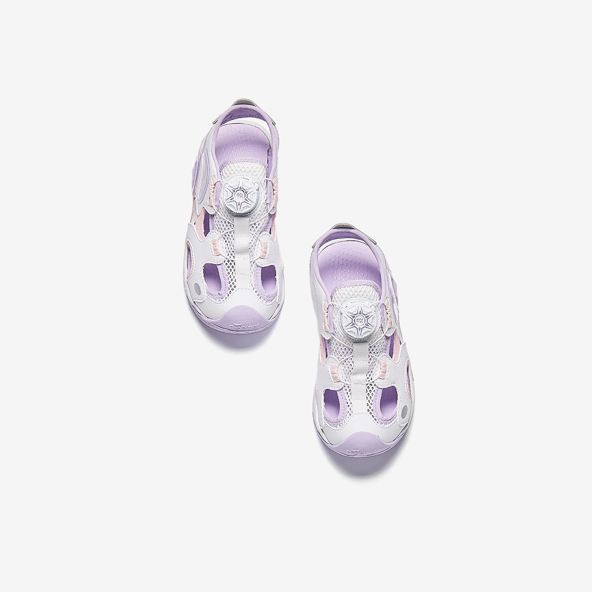 ANTA/安踏儿童2024新款女童沙滩鞋小童水母包头防滑凉鞋322429970