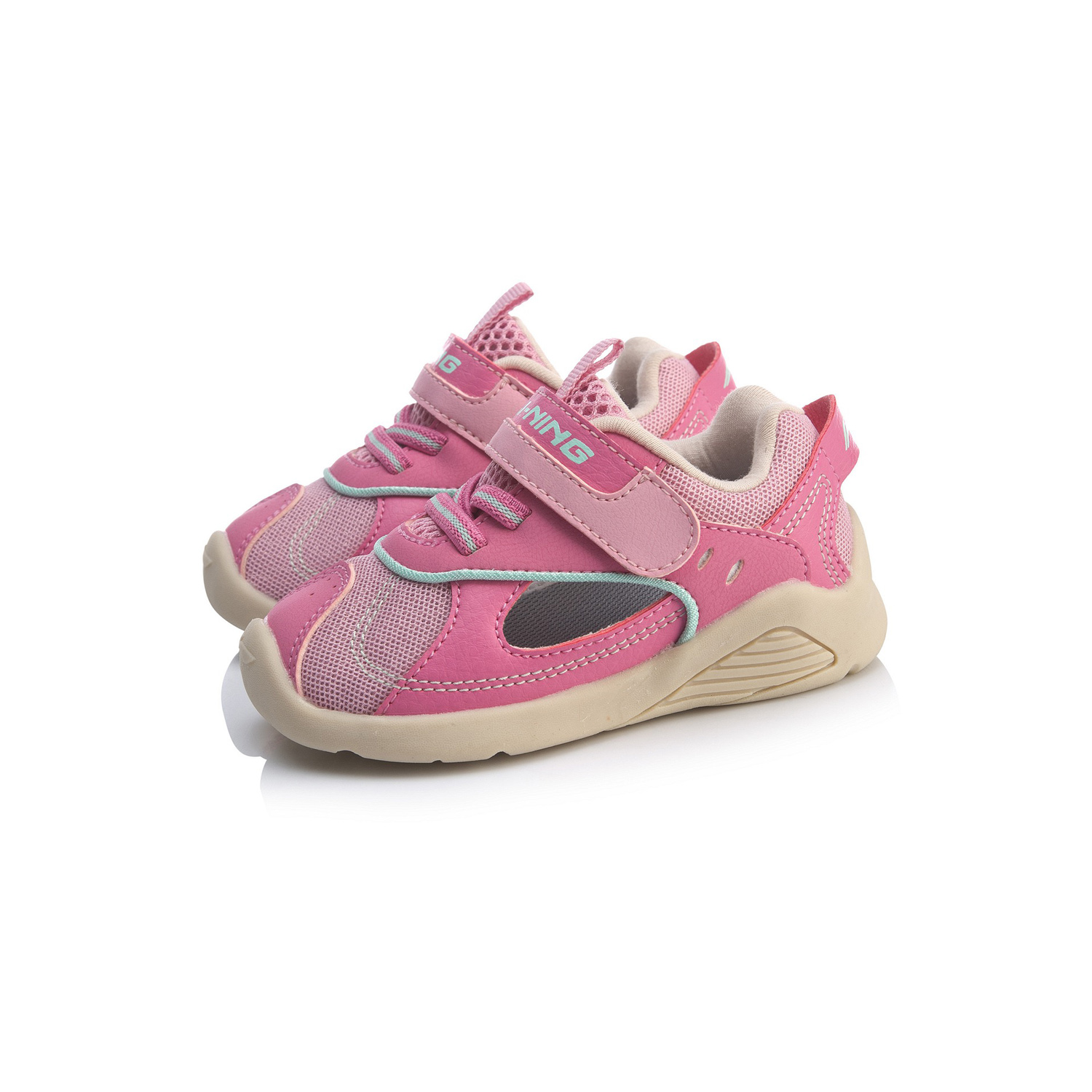 李宁减震儿童透气运动鞋耐磨休闲