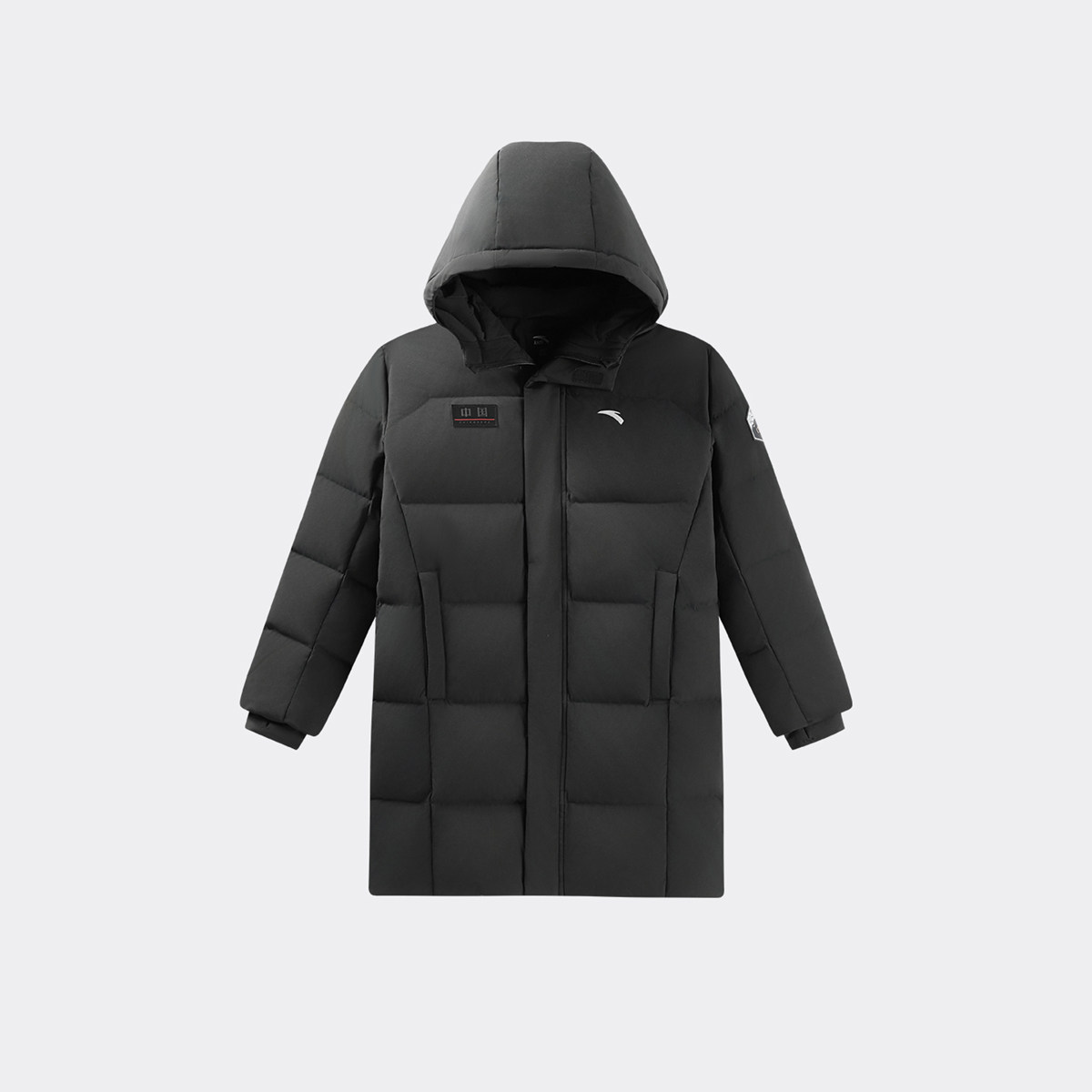 ANTA/安踏冬季新款男大童户外时尚休闲运动中长羽绒服352616908