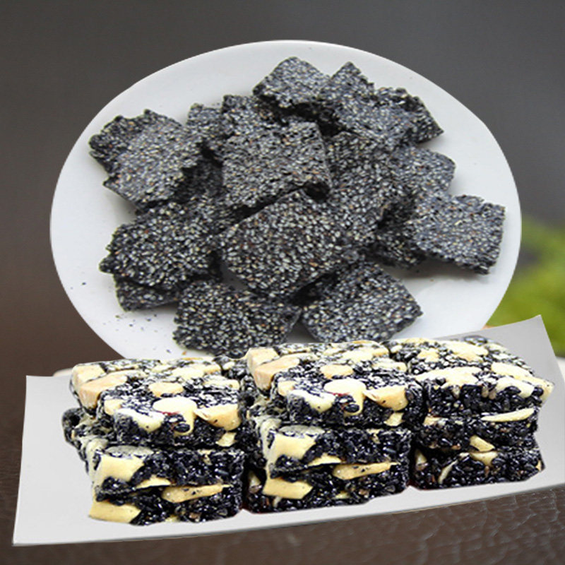 义乌特产纯手工黑芝麻酥 传统糕点 休闲零食品芝麻花生糖