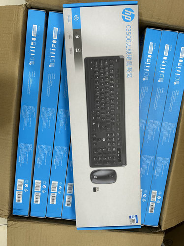 HP/惠普CS500无线键盘鼠标套装笔记本台式电脑一体办公家用