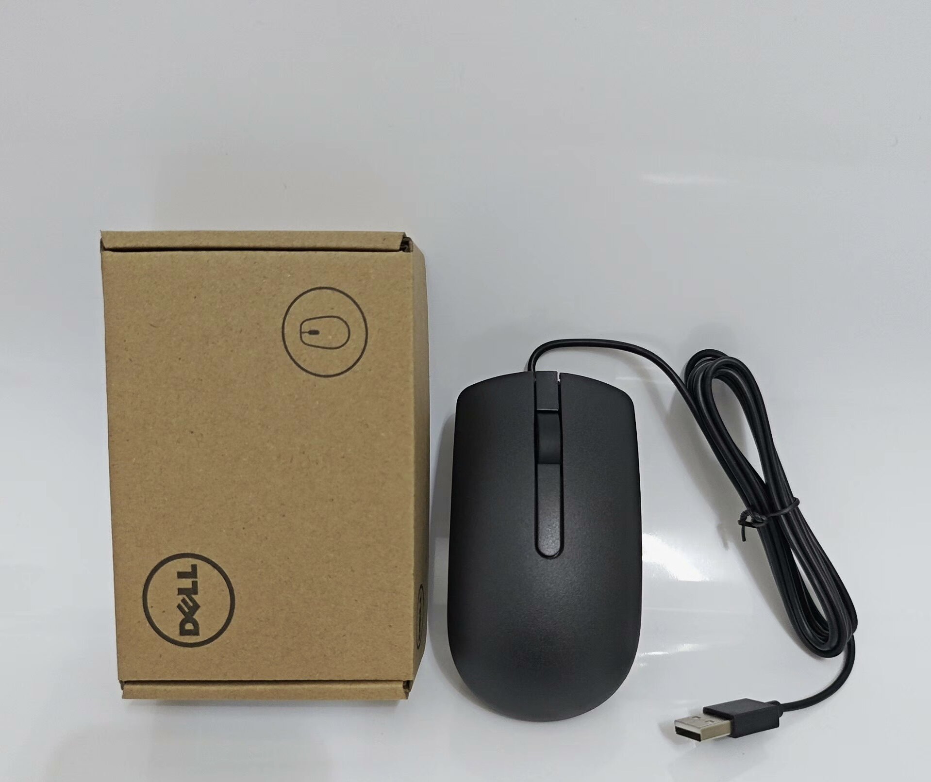 Dell/戴尔 有线鼠标MS111升级版MS116 笔记本台式机通用USB口原装