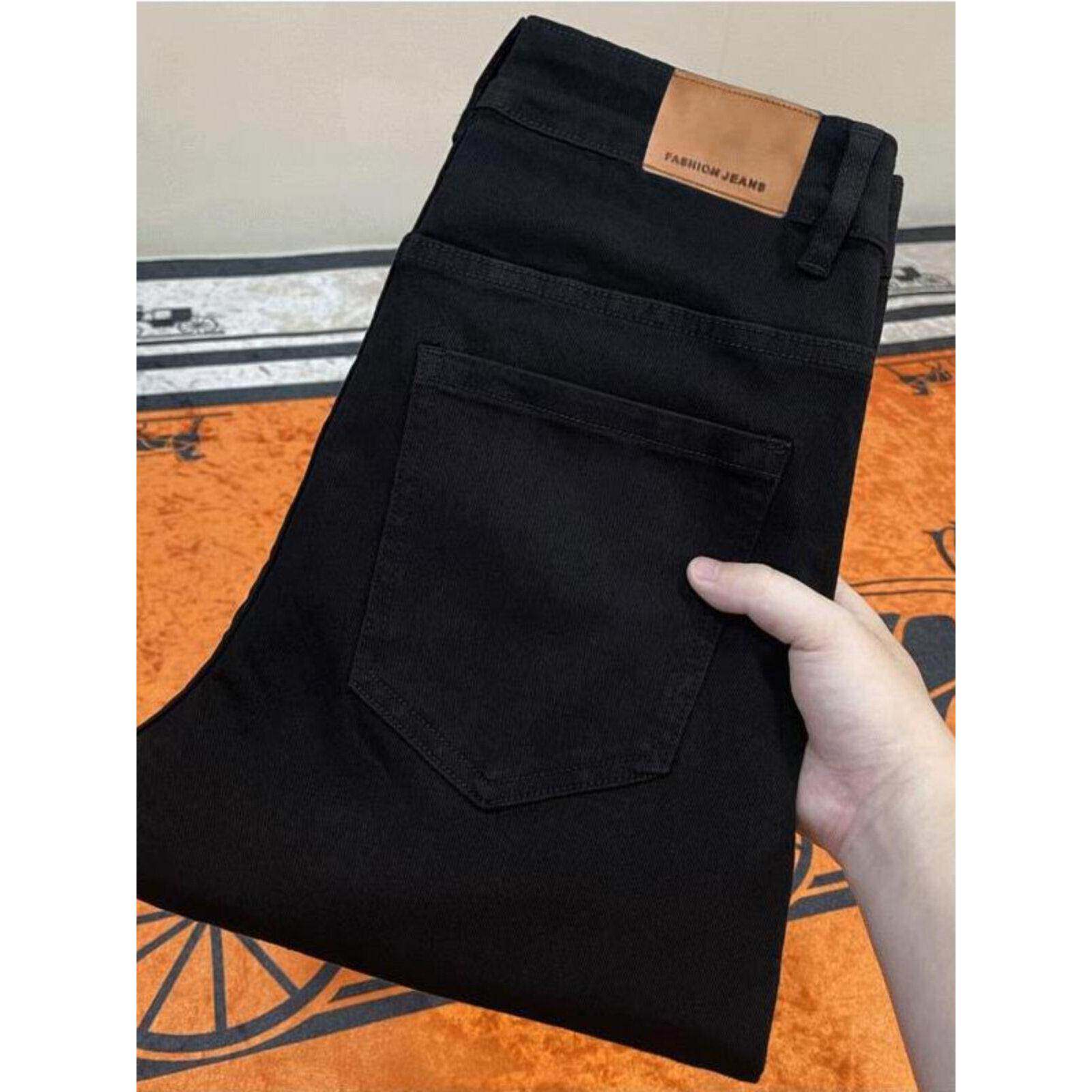 黑色小脚牛仔裤女秋冬季韩版高腰修身显瘦小个子弹力直筒铅笔裤