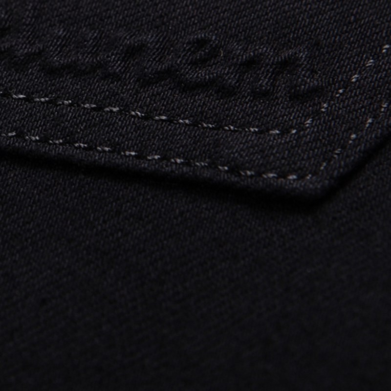 2025新款秋冬款黑色牛仔裤男宽松直筒阔腿垂感潮牌美式高端长裤子