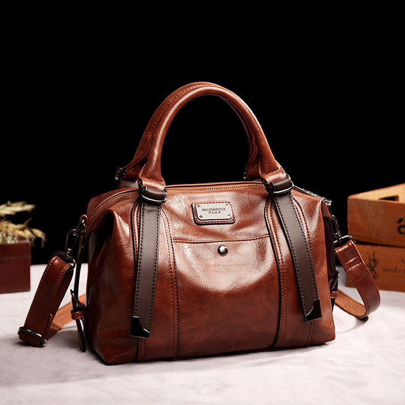 欧美女包复古时尚手提包女士高级感单肩斜挎包大容量枕头包包