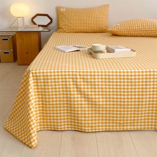 床单单件学生宿舍单人纯棉榻榻米大炕单全棉双人床被单定制定做