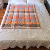 可洗小褥子双人老式 被褥纯棉小被子可铺底可盖睡觉半截床褥垫棉花