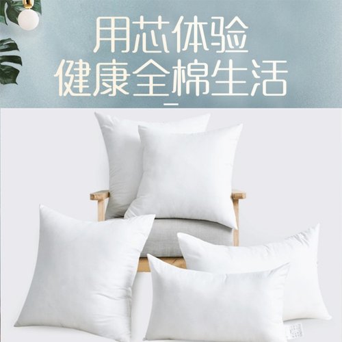 方枕抱枕枕芯枕头芯靠垫内胆内芯