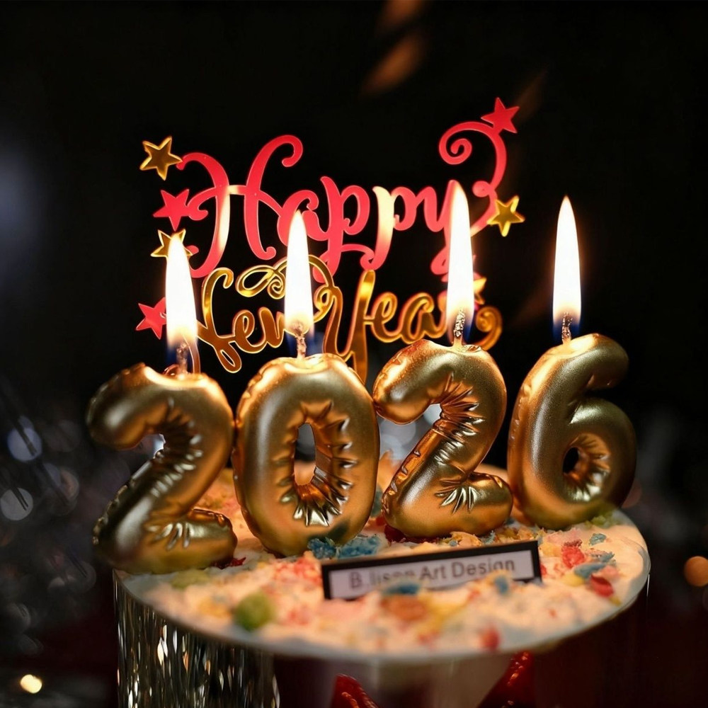 2026跨年新年快乐蛋糕装扮插件马年除夕气球字母蝴蝶图案装饰插旗,节庆用品/礼品,节日装扮用品,淘宝优惠券,粉丝福利购,淘宝优惠卷