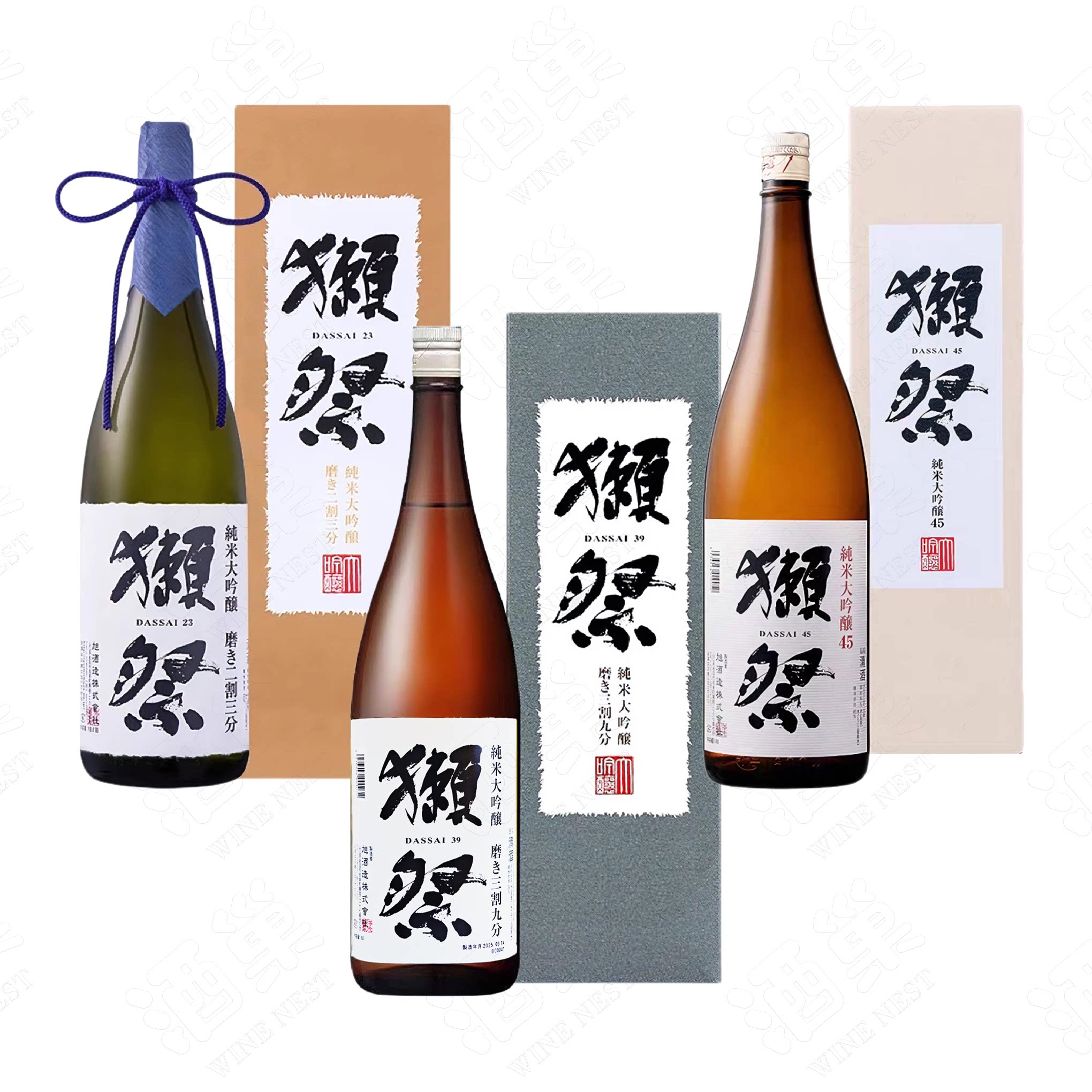 【中秋送礼】獭祭39 1800ml日本清酒纯米大吟酿带盒 正品原瓶进口图片