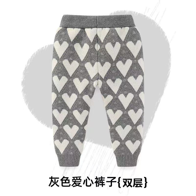 儿童打底裤宝宝双层保暖裤婴儿棉线针织打底裤子女童毛裤纯棉纱裤,童装/婴儿装/亲子装,裤子,淘宝优惠券,粉丝福利购,淘宝优惠卷