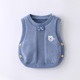 婴儿毛衣针织马甲男童背心宝宝马夹洋气坎肩开衫 纱衣外套新款