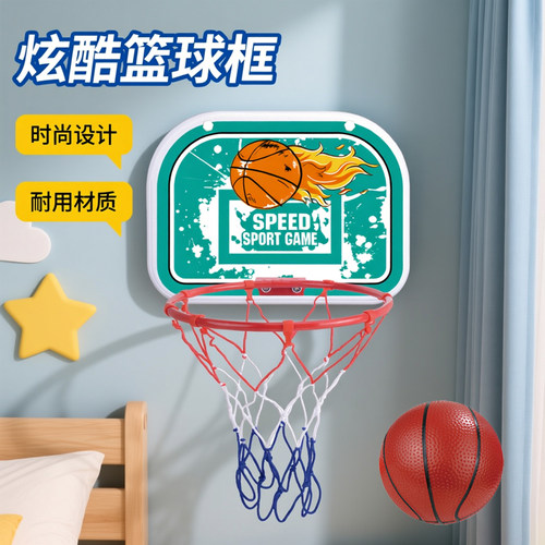 免打孔投篮球框可移动篮球板