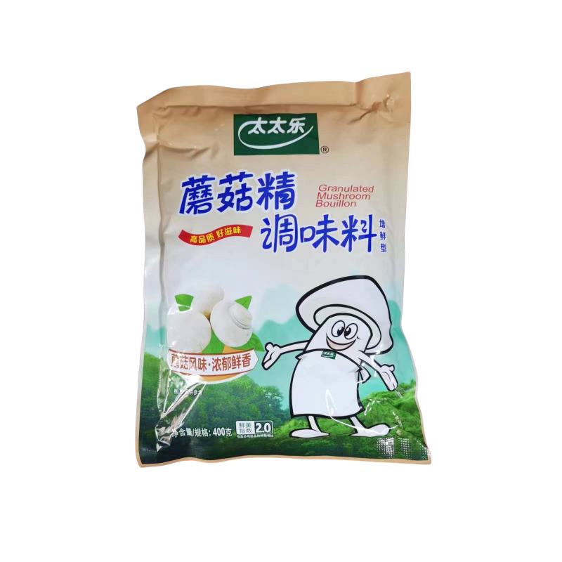 太太乐蘑菇精400g*20袋素食炒蔬菜煲汤 鸡精多省包邮