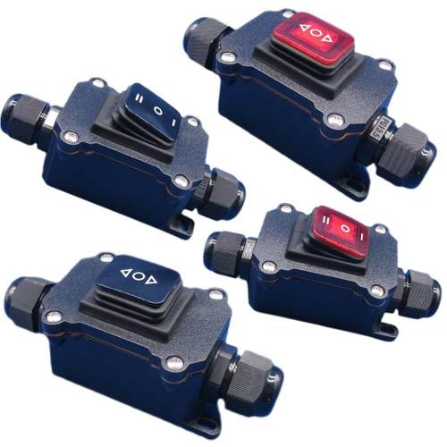 6脚3档电机正反转双控防水开关