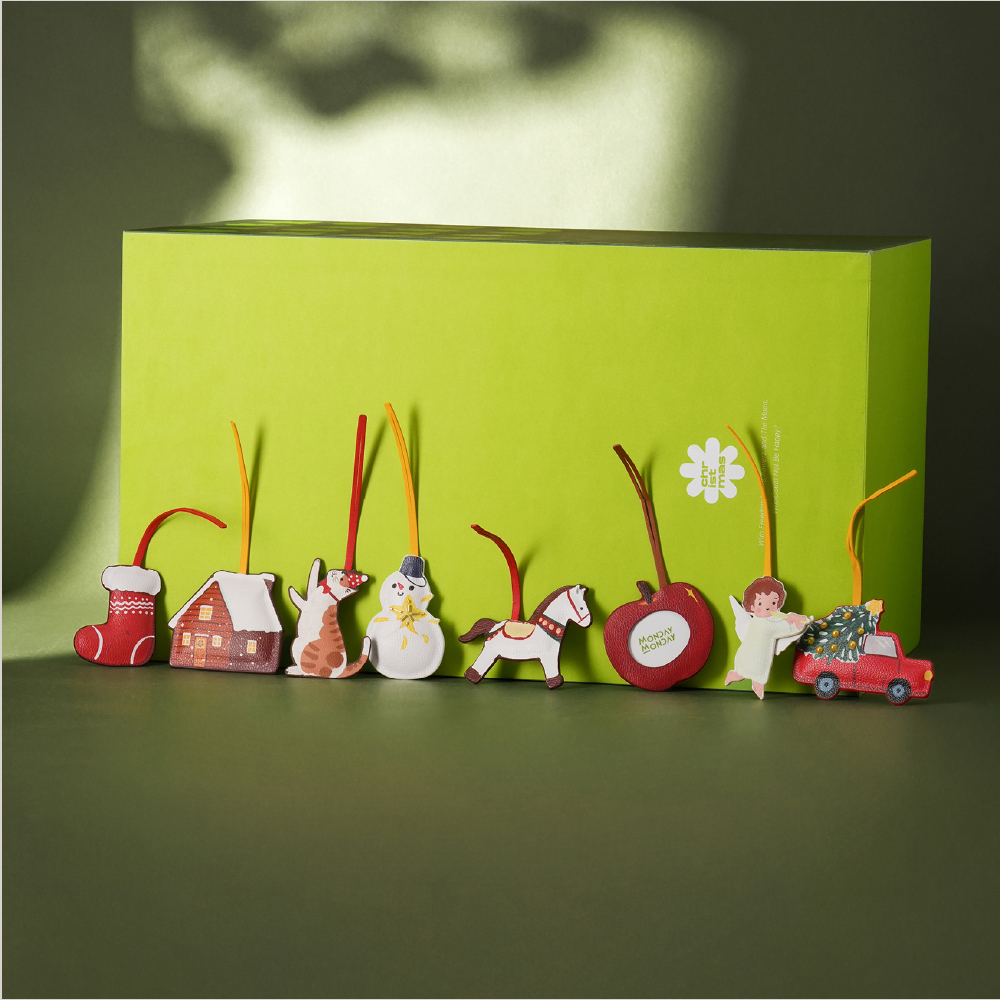 MondayMonday礼物定制圣诞挂件圣诞礼物包挂