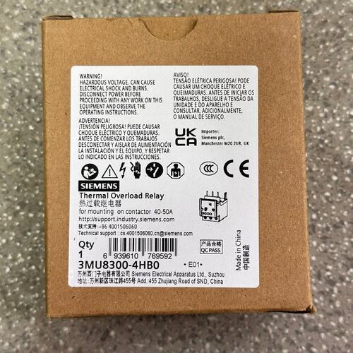 议价热过载继电器3MU8300-4HB03MU8300-4GB03MU8300-4JB0