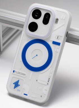 适配OPPOFindX9系列原创科技风双层IMD磁吸手机壳