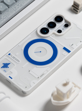适配三星S26Ultra原创科技风双层IMD磁吸手机壳