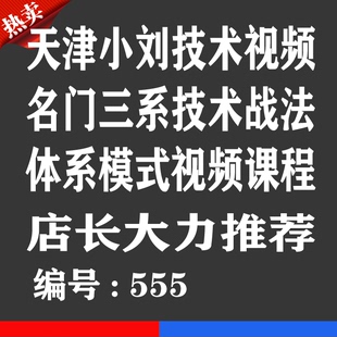 宝贝 天津小刘名门三系技术战法视频优券卡 体系模式用品优惠券卡