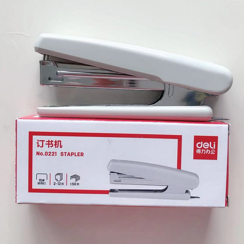 得力订书机0221小号机用订10#