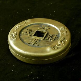 树脂风水宝石压坟头纸寓意后背发财压住风水宝地下葬祭祀安葬随葬