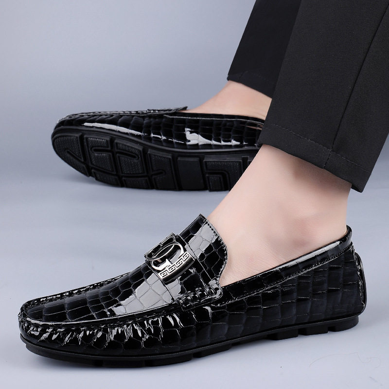 男鞋皮鞋真皮软夏季套脚豆豆鞋男春季新款潮流软底真皮平底鞋代发,运动鞋new,运动休闲鞋,淘宝优惠券,粉丝福利购,淘宝优惠卷