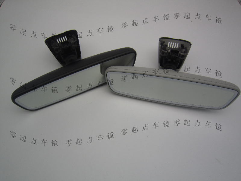 新款奥迪接口A1A3Q3Q5原装电子防眩目后视镜窄边无框后视镜