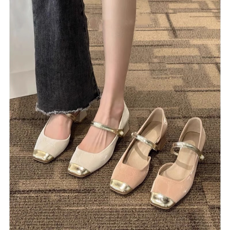 英国NextKiss法式温柔玛丽珍鞋女