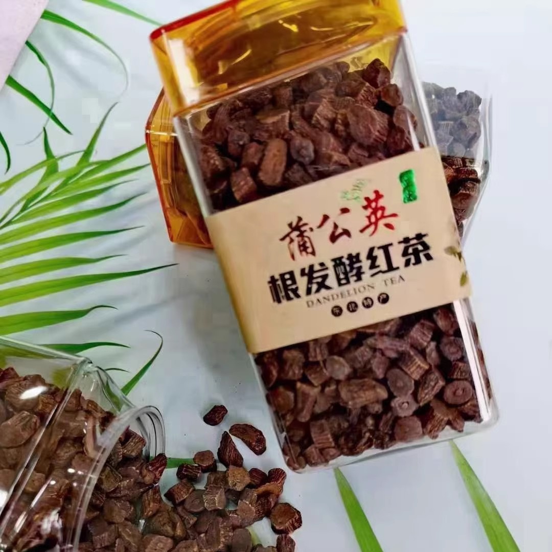 蒲公英根发酵红茶长白山野生蒲公英根茶东北婆婆丁根250克一罐