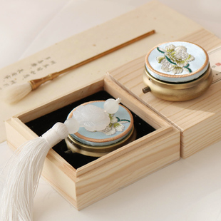 梦漫黛栀子花味香膏持久清新固体淡香水花果香调生日七夕情人节女