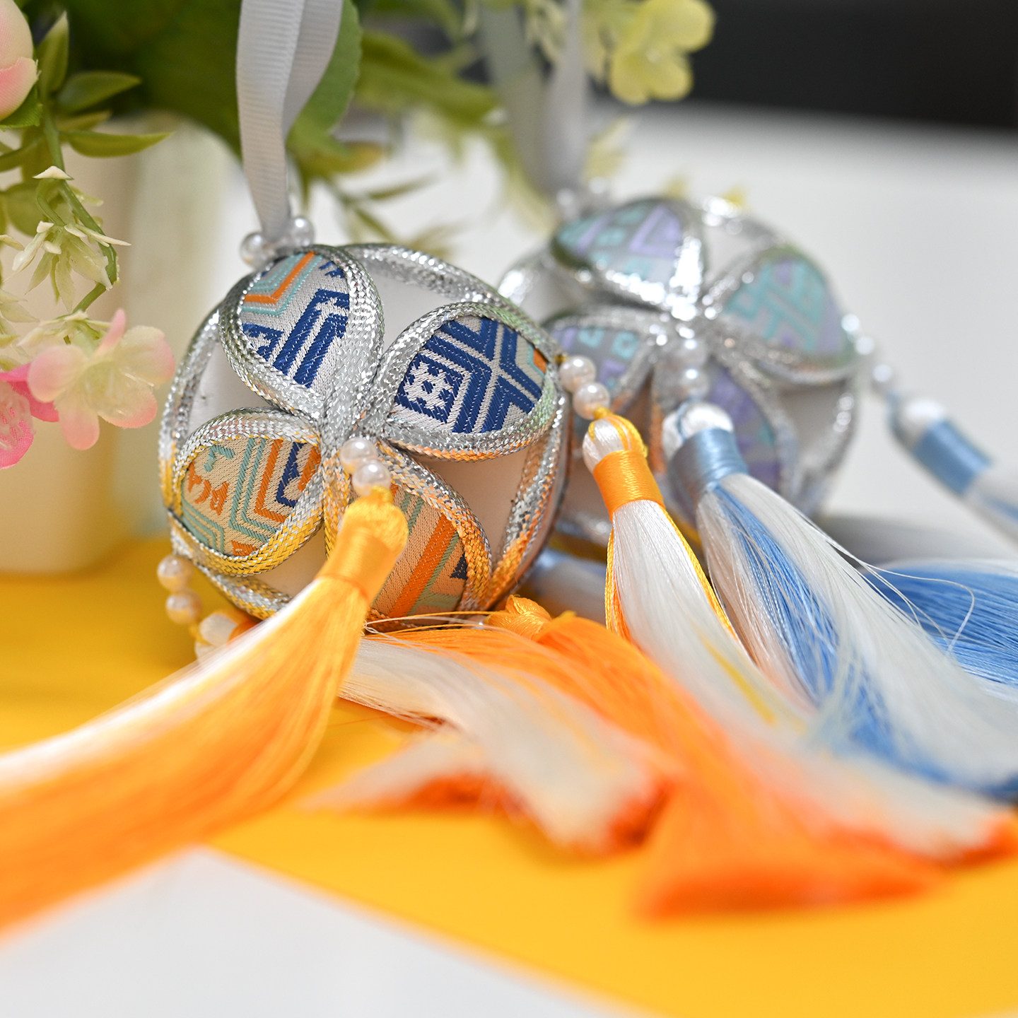 壮族特色工艺品 手工布艺挂饰民族装饰品 文创绣球小礼品广西礼物