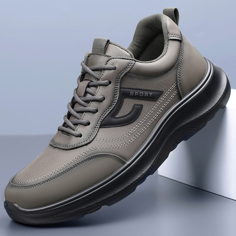 新款男鞋2026老爹鞋软底时尚跑步鞋商务休闲鞋男士运动鞋一件代发